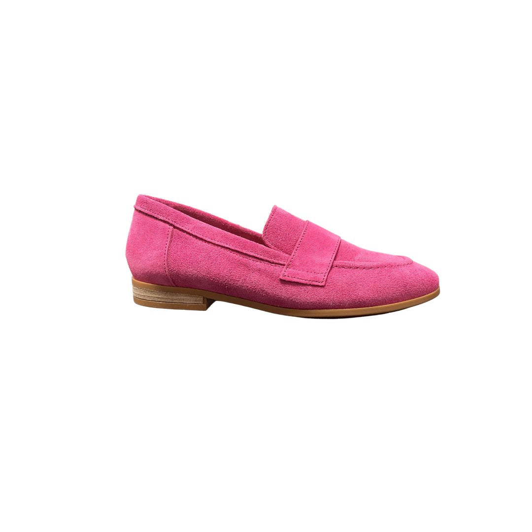 Ardelle Fuschia Suede Flats - Loafer Cordani 