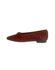 Landry Woven Flat Wine Flats - Ballet Loeffler Randall 