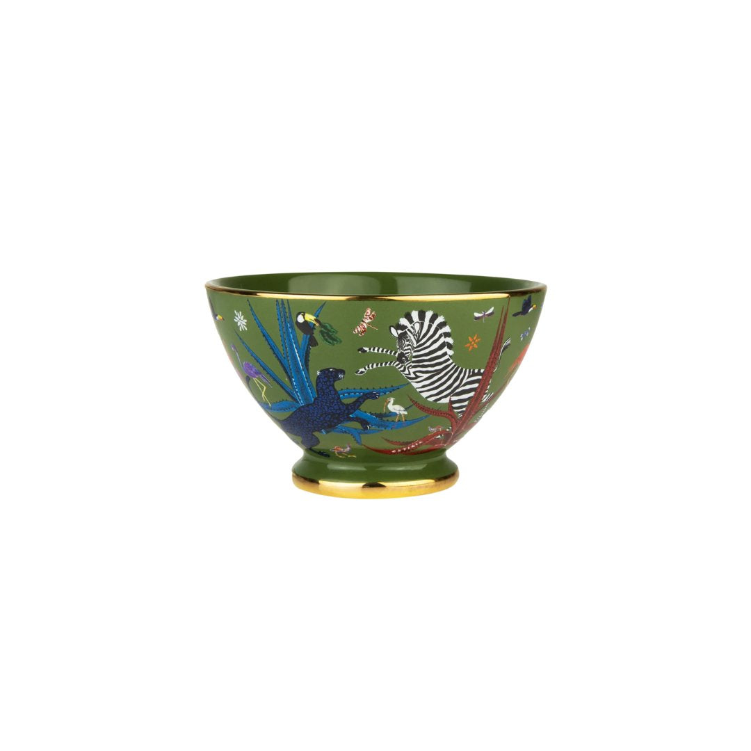 Jungle Ceramic Bowl Green Home Decor - Bowls, Trays & Vases Ortigia 