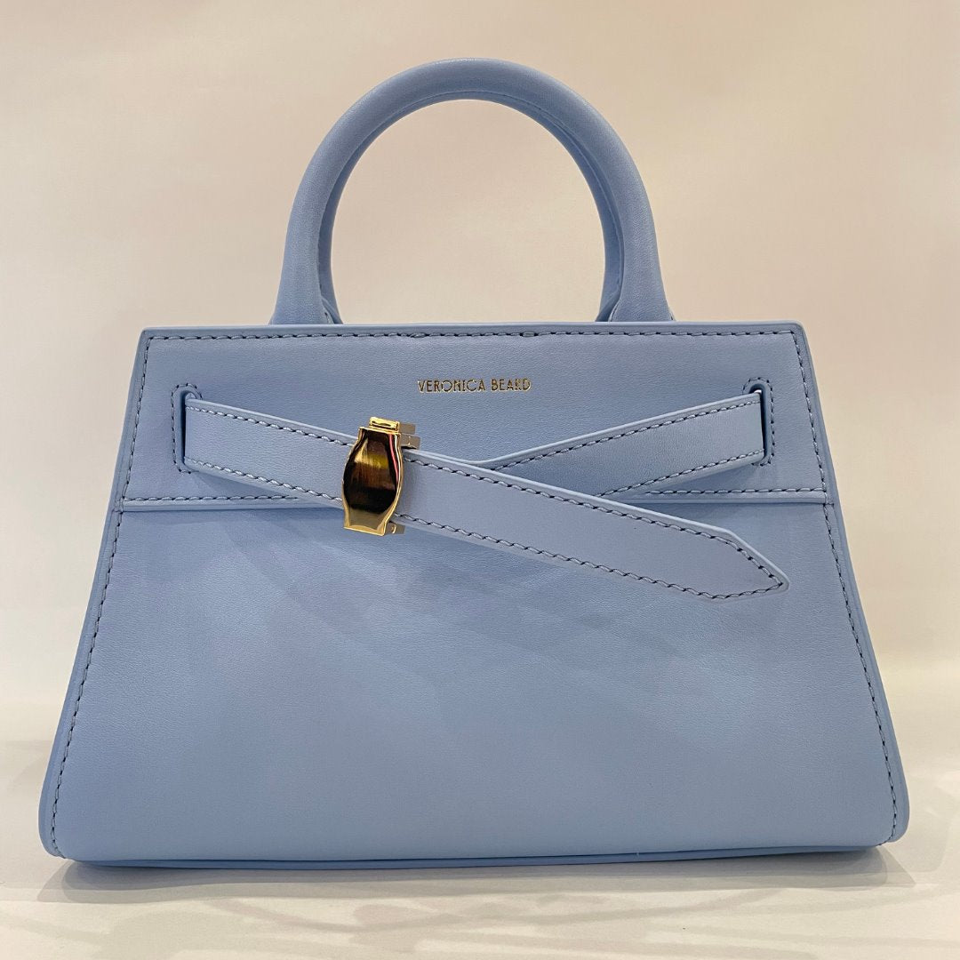 Mini Dash Bag Light Blue Tote & Satchel Veronica Beard 