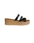 Bradie Nappa Belle Navy Sandals - Heeled Sandals Cordani 