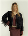 The Fringe Liner Black