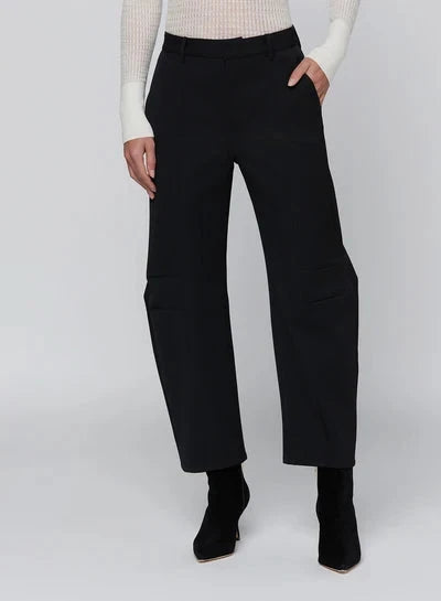 Colby Barrel Trouser Black
