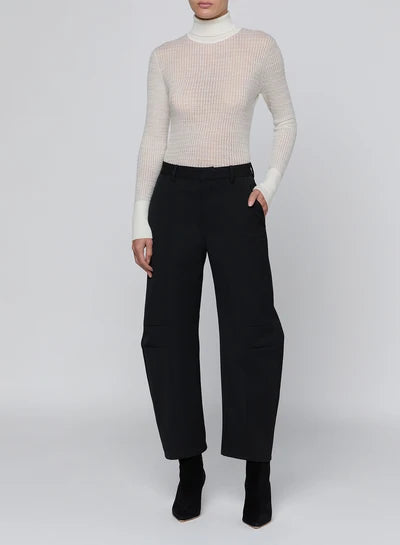 Colby Barrel Trouser Black