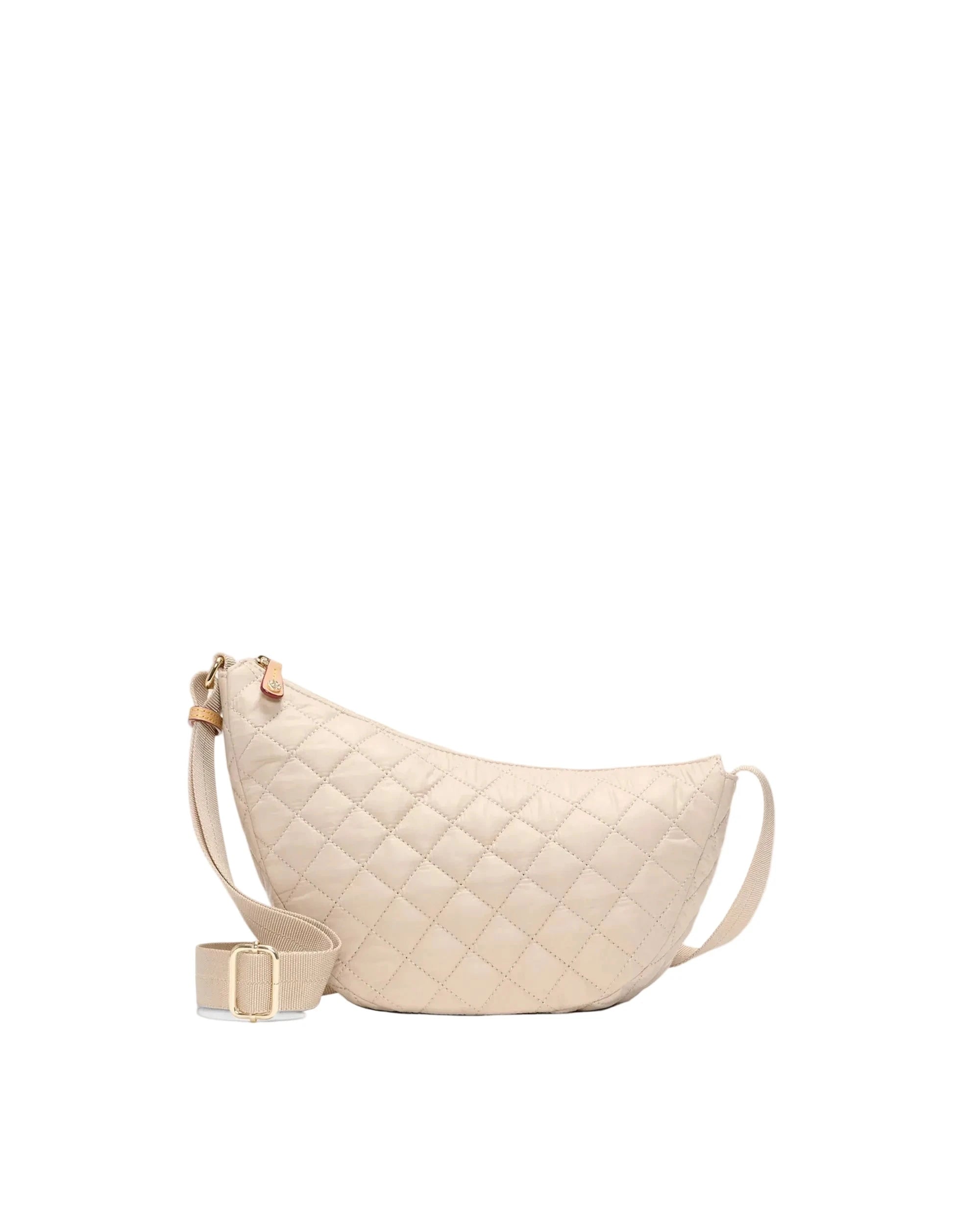 Small Metro Smile Bag Buff Hobo & Shoulder MZ Wallace 