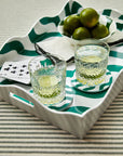 CASA C Scallop Tray Green Home Decor - Bowls, Trays & Vases Casa Carta 