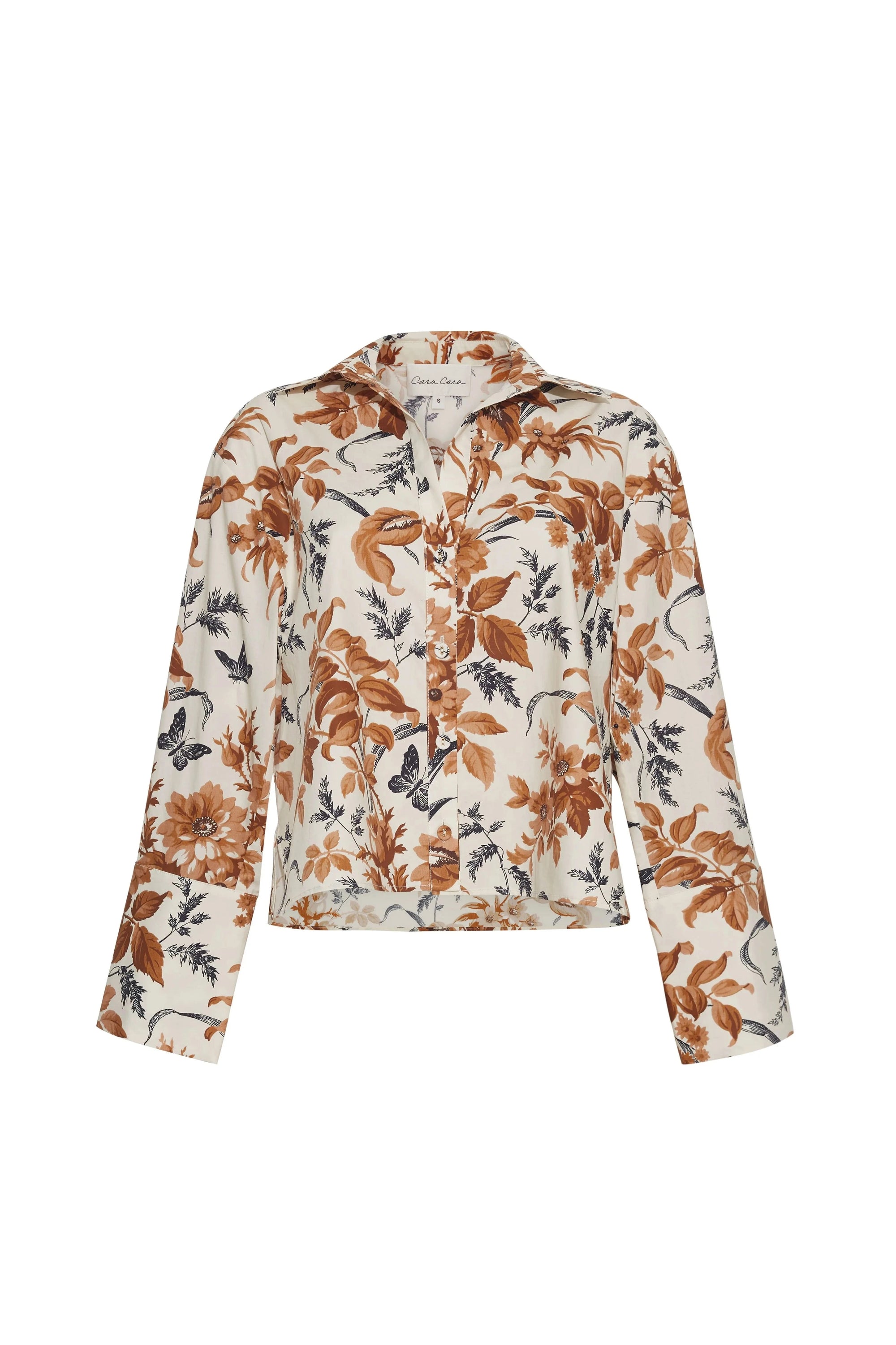 Henry Top Windsor Egret Tops - Button Down Cara Cara 