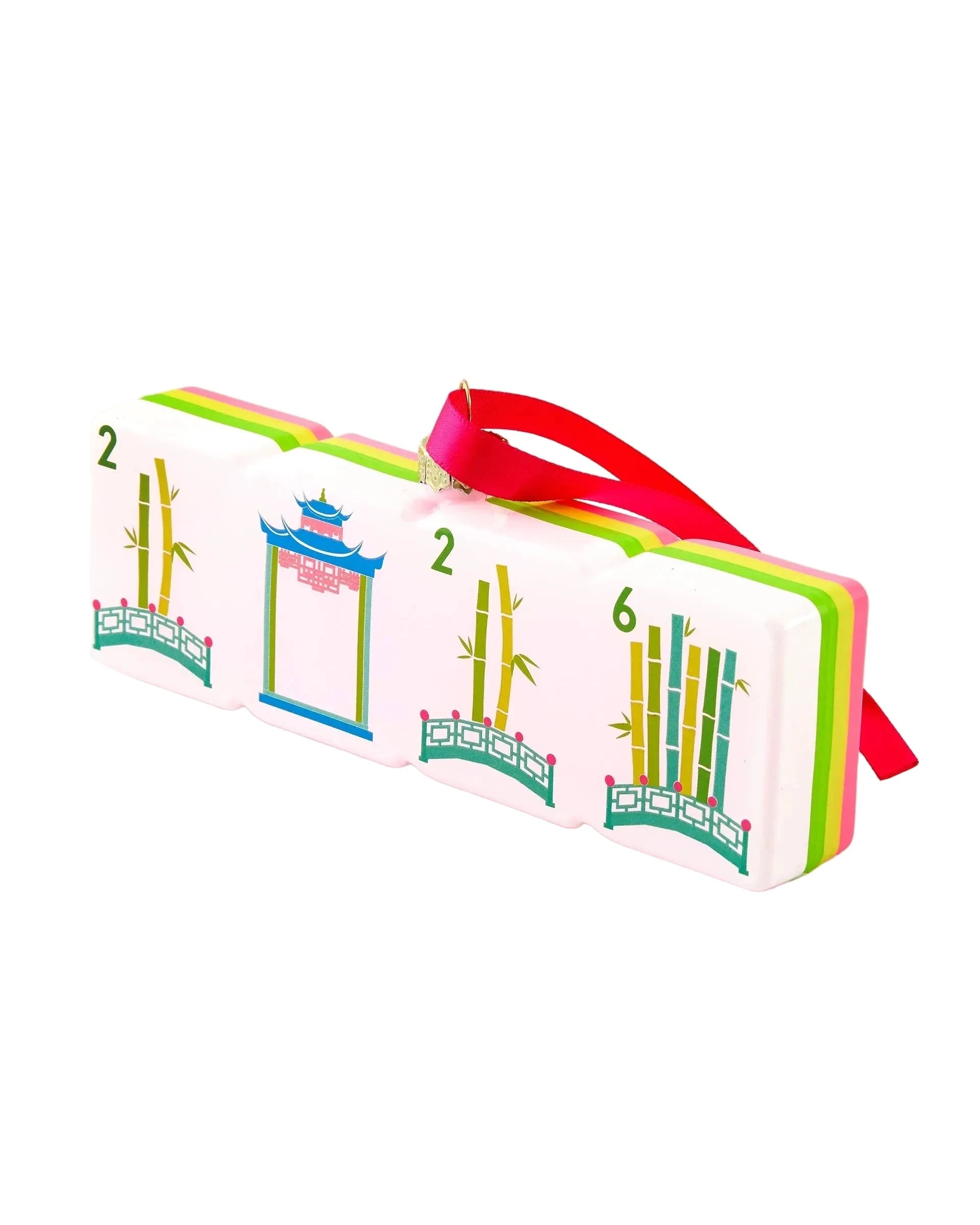 2026 Bamboo Bridge Ornament Home Decor - Games Oh My Mahjong 