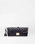 Crosby Lock Baguette Black Crossbody MZ Wallace 