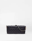 Crosby Lock Baguette Black Crossbody MZ Wallace 