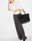 Medium Daily Tote Black Tote & Satchel MZ Wallace 