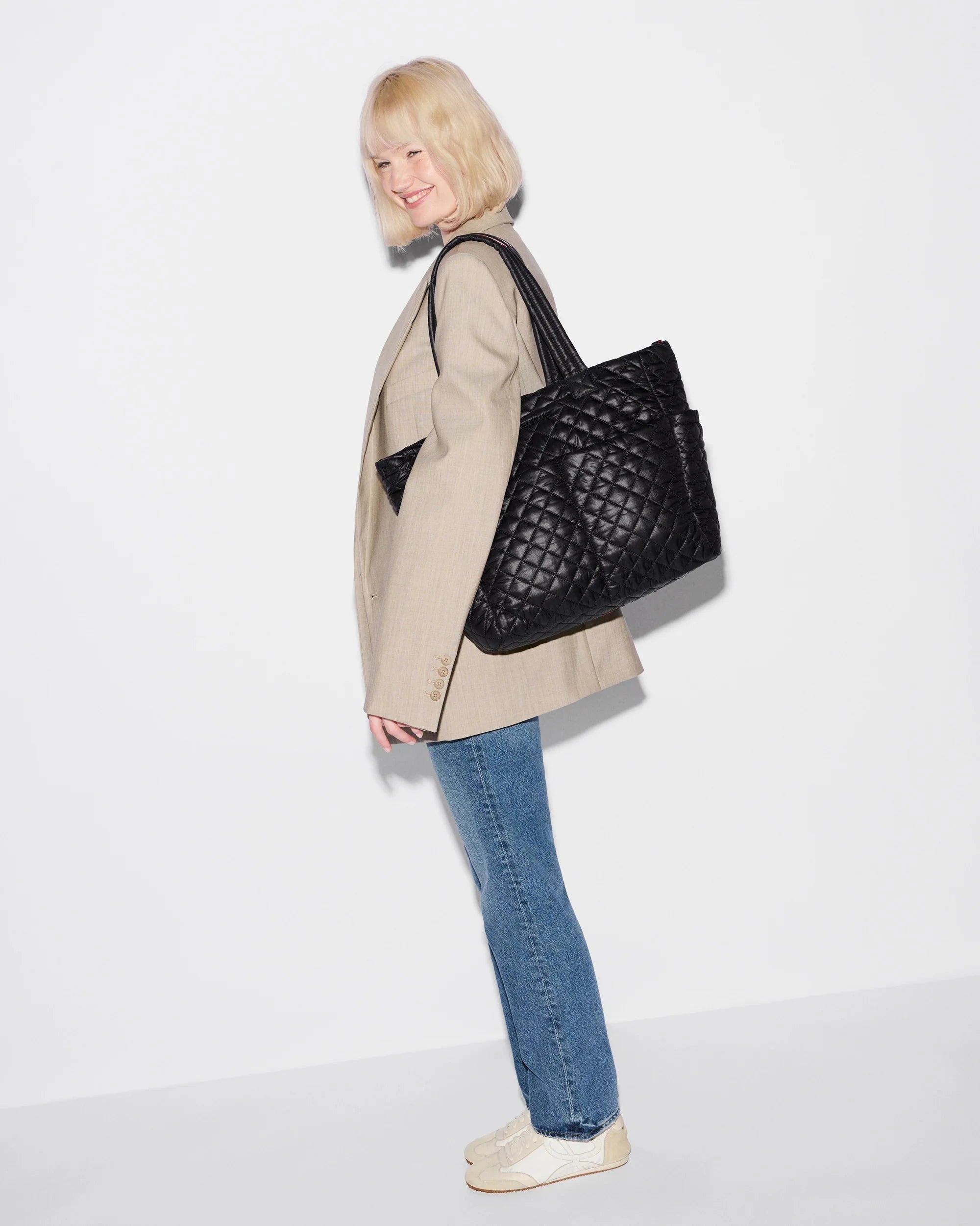 Metro Diaper Tote Black