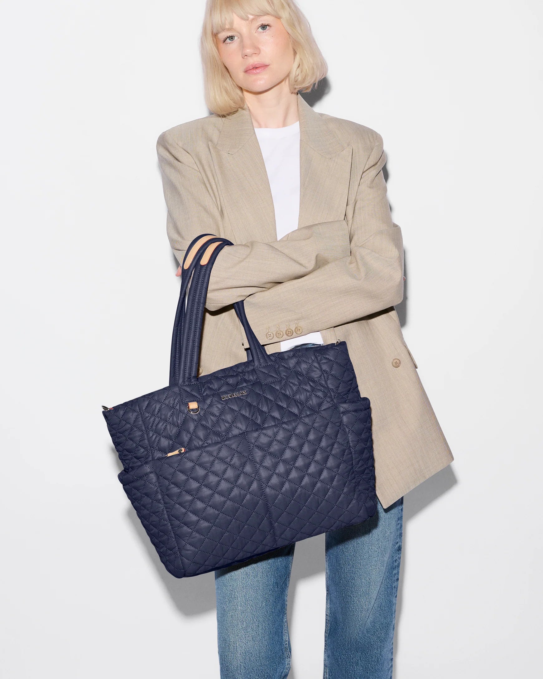 Metro Diaper Tote Navy