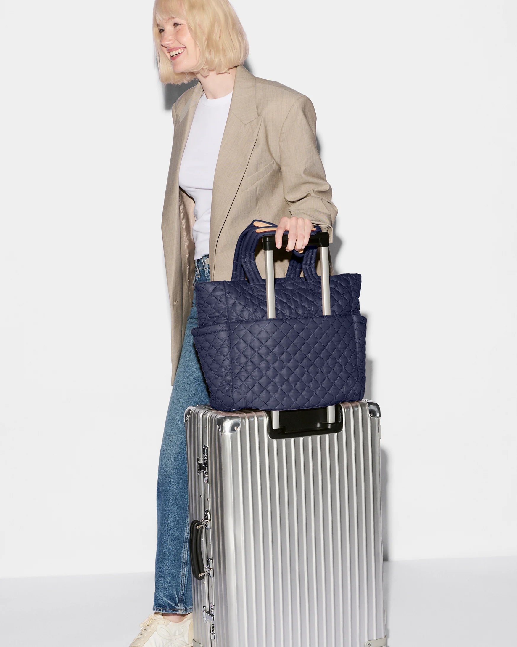 Metro Diaper Tote Navy