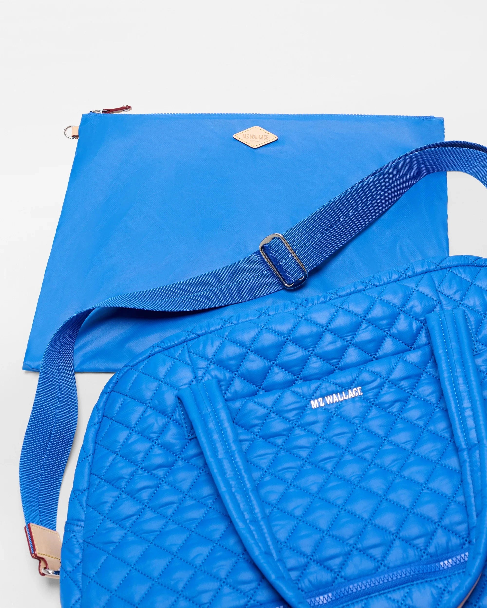 Jim Overnight Duffle Surf Blue Tote &amp; Satchel MZ Wallace 
