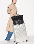 Medium Metro Travel Tote Black Tote & Satchel MZ Wallace 