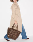 Medium Metro Travel Tote Walnut