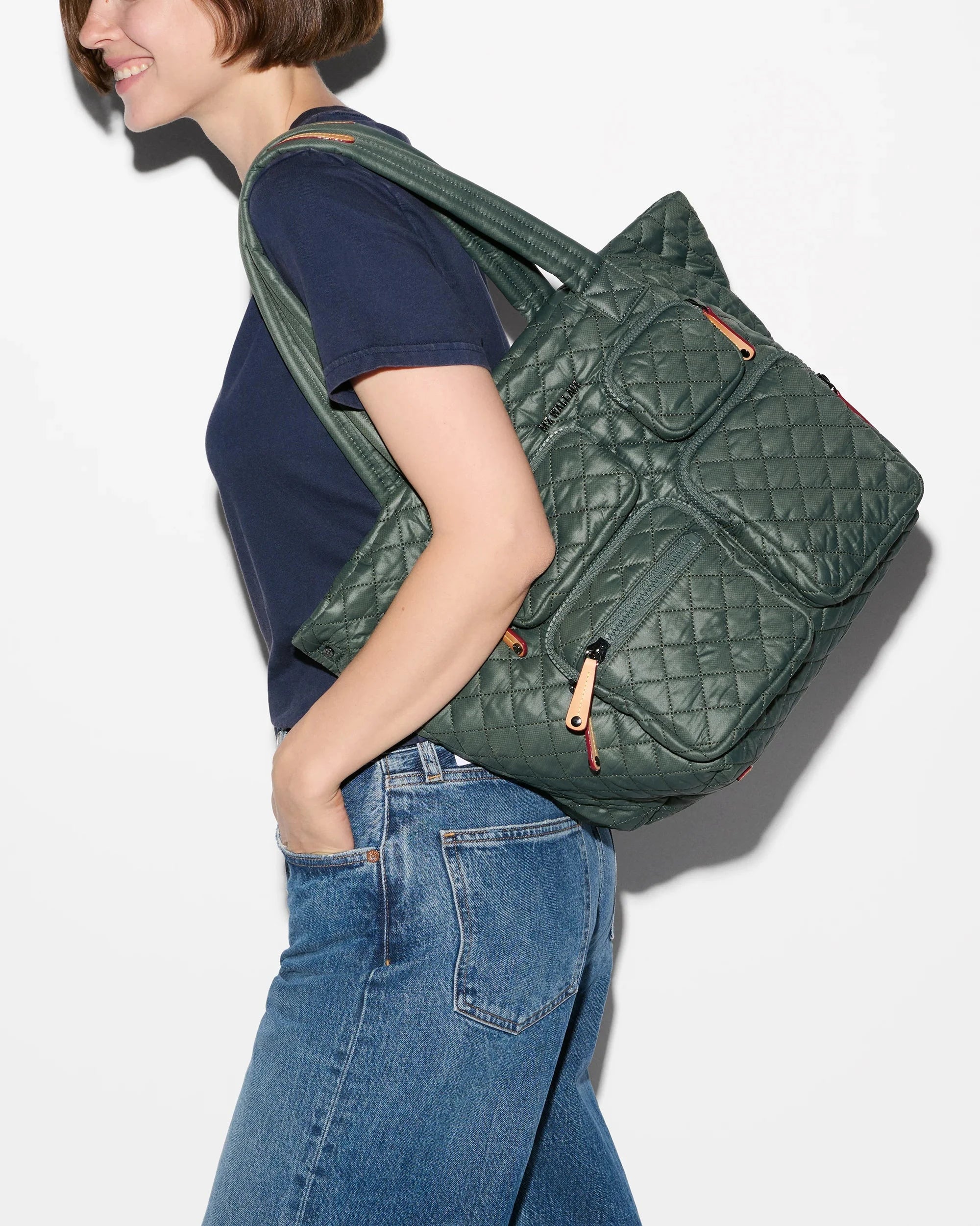Medium Metro Travel Tote Juniper Tote & Satchel MZ Wallace 