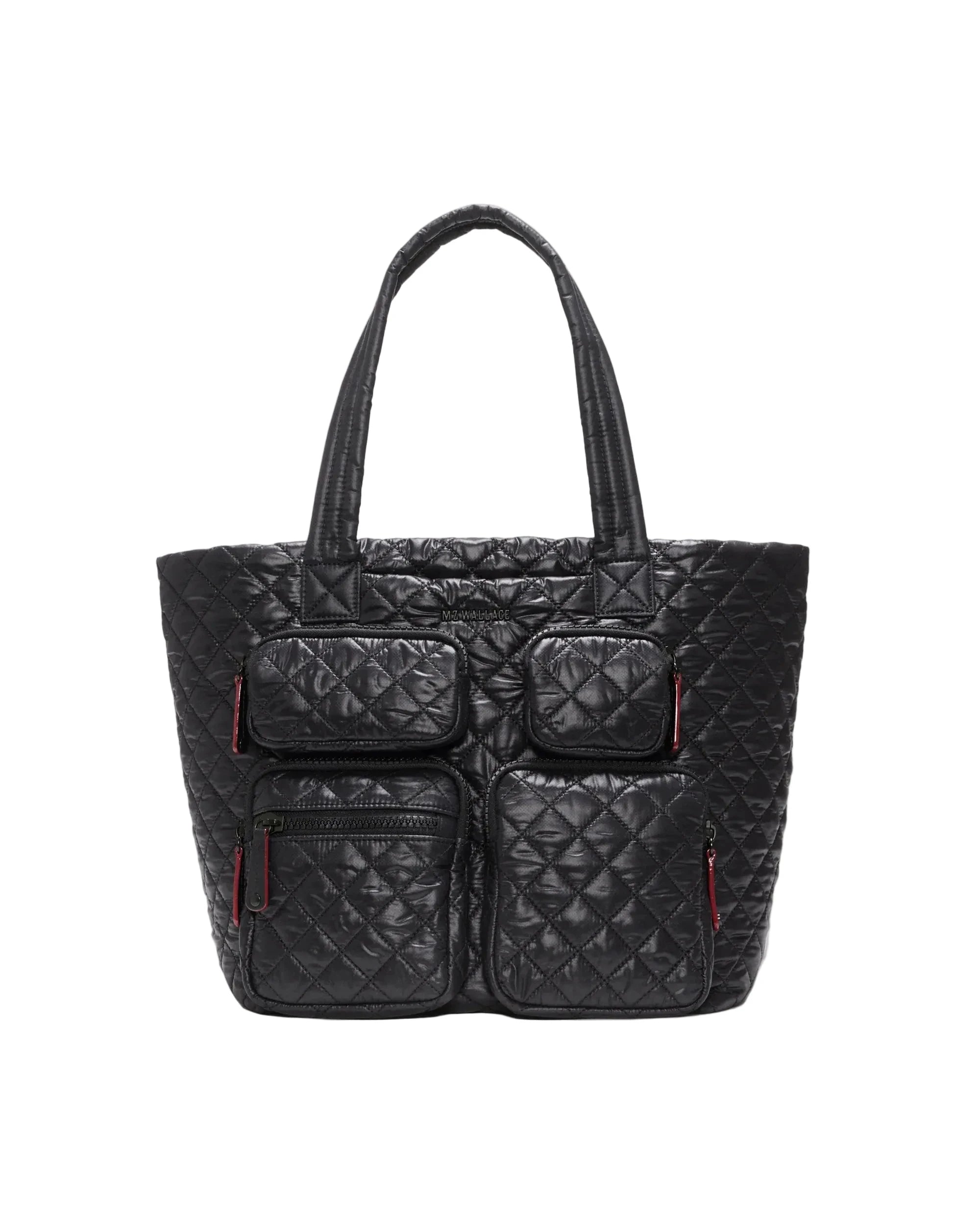 Medium Metro Travel Tote Black Tote & Satchel MZ Wallace 
