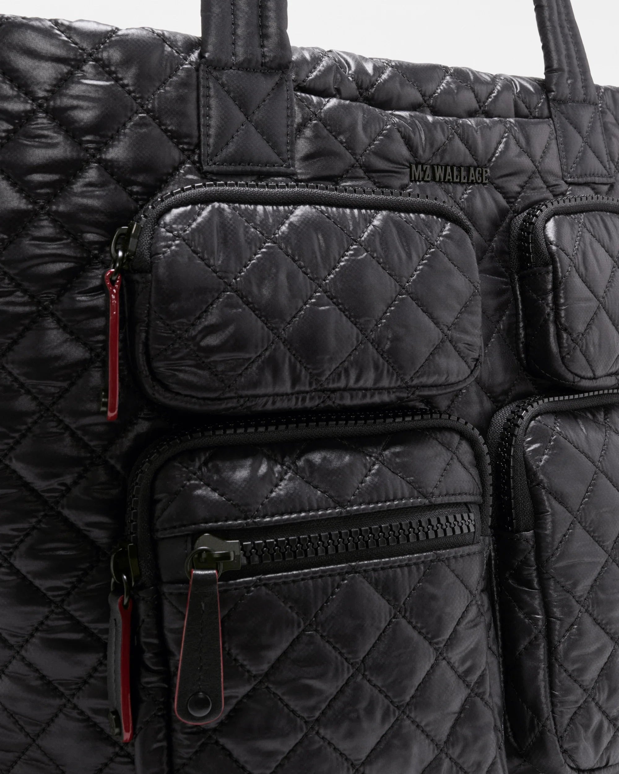 Medium Metro Travel Tote Black Tote & Satchel MZ Wallace 