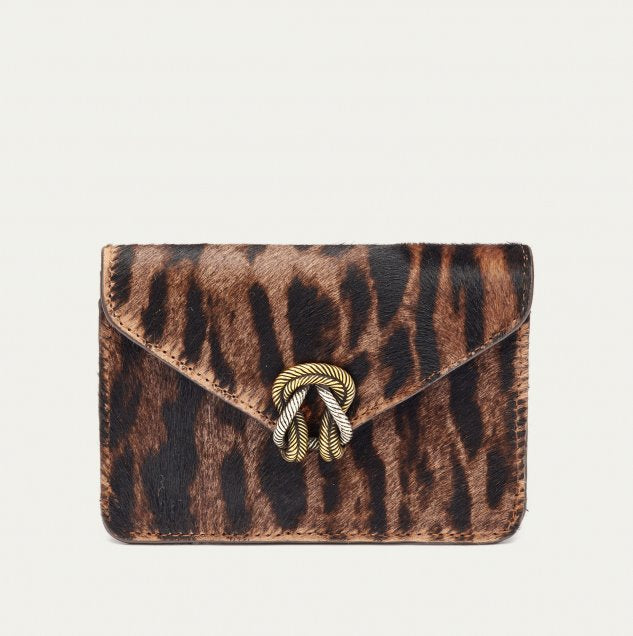 Alex Card Holder Leather Ocelot Handbags - Small Leather Goods - Wallets Claris Virot 