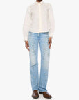 The Headup Honey Antique White Tops - Button Down Mother 