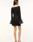 Hawthorne Dress Black/Navy Dresses - Short Staud 