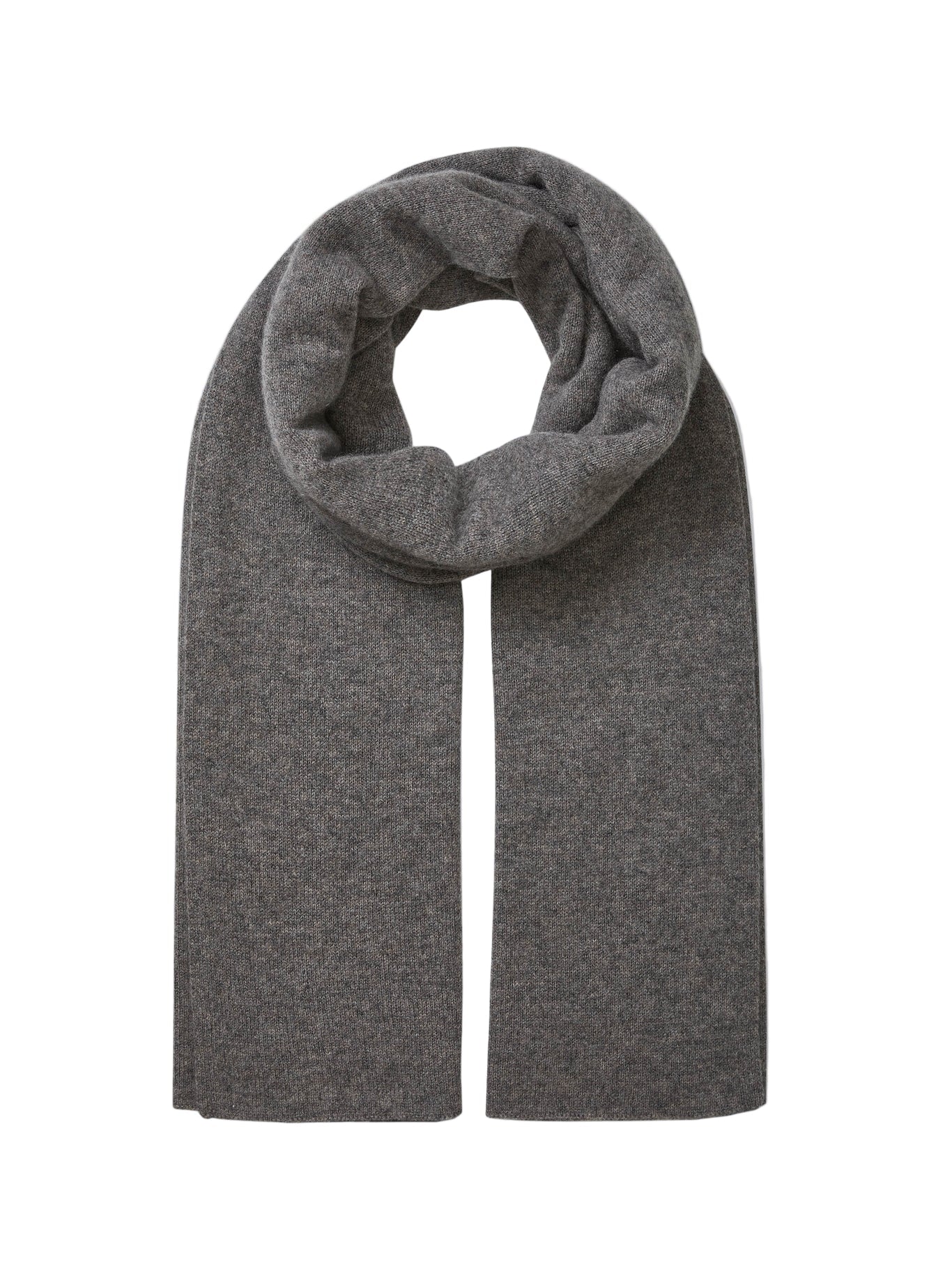 Cashmere Mini Scarf Ashen Brown Scarves White + Warren 