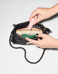 Mini Crosby Lock Shoulder Black Crossbody MZ Wallace 