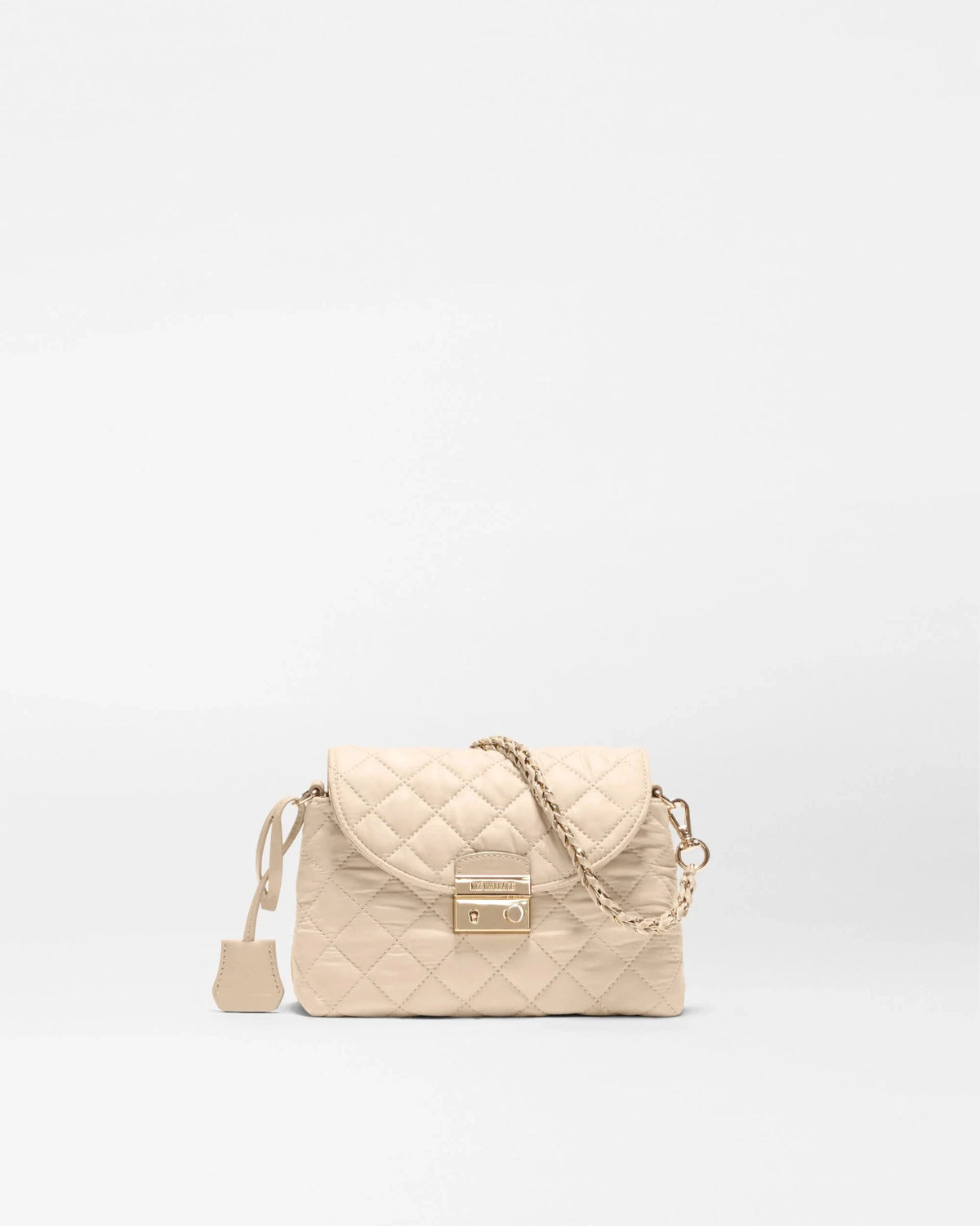 Mini Crosby Lock Shoulder Sand Crossbody MZ Wallace 