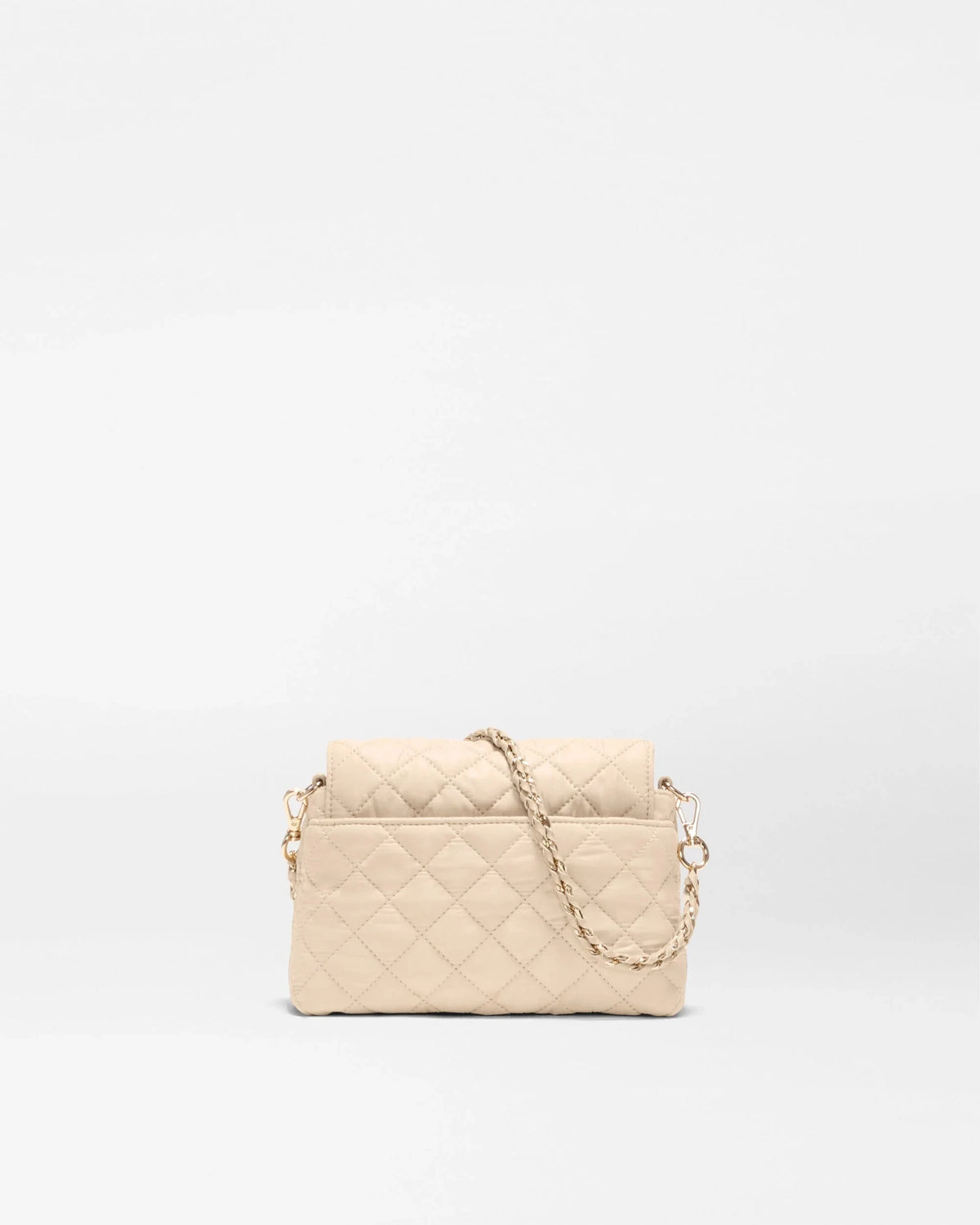 Mini Crosby Lock Shoulder Sand Crossbody MZ Wallace 