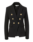 Miller Dickey Jacket Black/ Gold Buttons