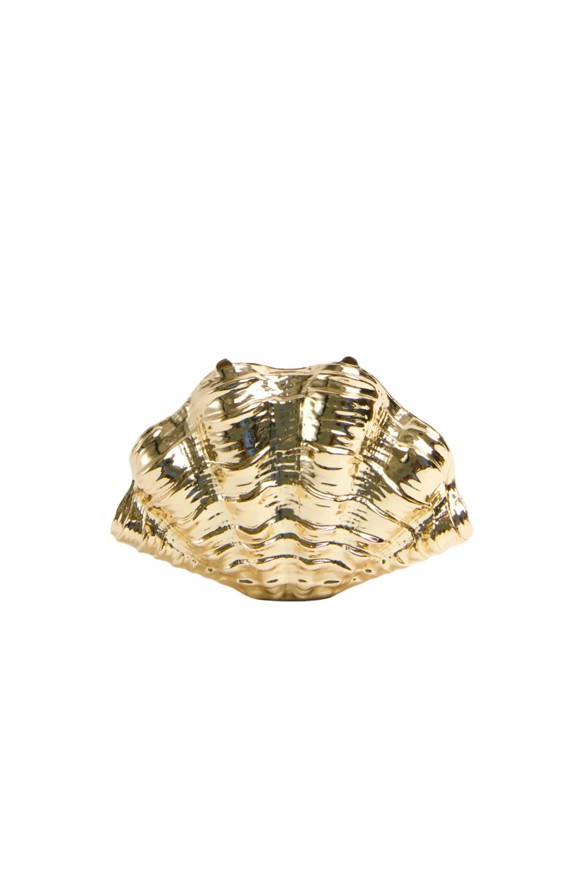 Venus Metal Shell Clutch Clutch Simkhai 