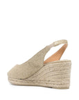 Barbara/ 6/ 032 Metalizado Oro Claro Wedges - Espadrille Castaner 