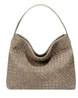 Woven Marin Bag Taupe Hobo & Shoulder AC 