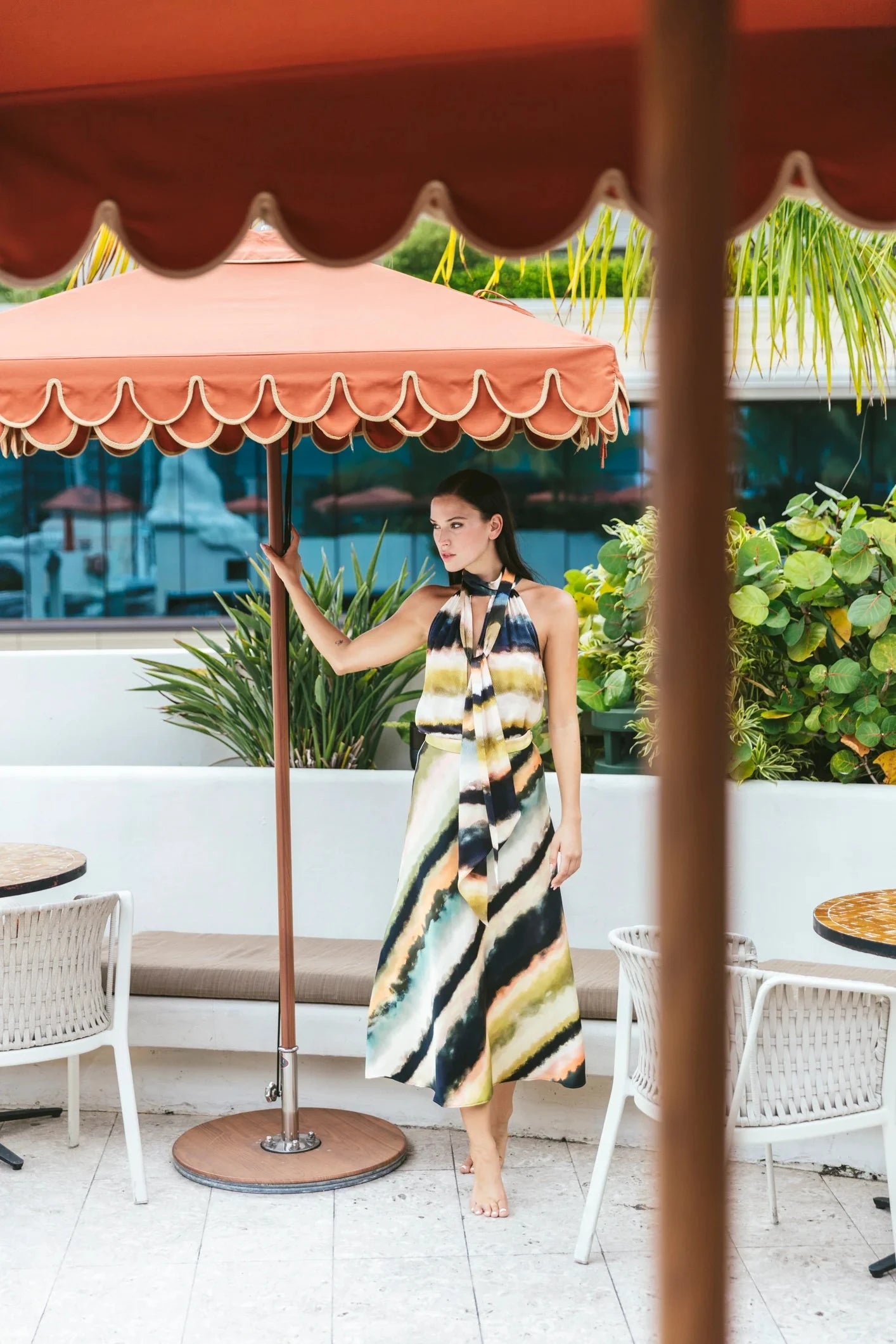 Kaia Skirt Midnight Mist Skirts - Maxi Cara Cara 