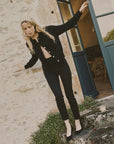 Petra Cardigan Black Sweater - Cardigans Doen 