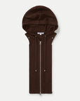 Cashmere Hoodie Dickey Dark Chocolate