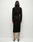 Wright Midi Dress Black