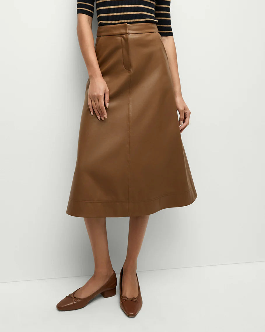 Louise Skirt Whisky Skirts - Midi Veronica Beard 