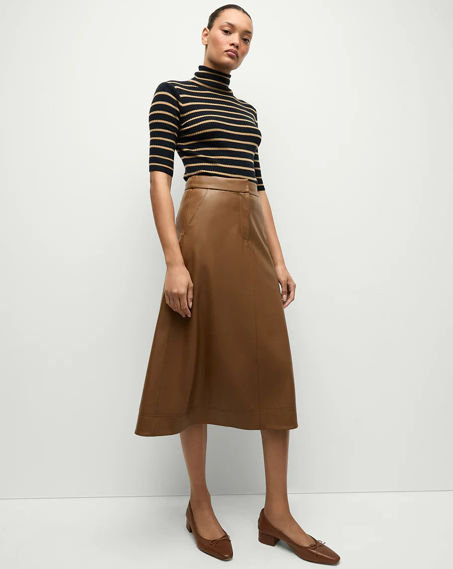 Louise Skirt Whisky Skirts - Midi Veronica Beard 