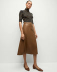 Louise Skirt Whisky Skirts - Midi Veronica Beard 