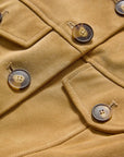 Orrin Suede Jacket Desert Khaki Jackets - Blazers Veronica Beard 