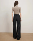Eaton Wide-Leg Pant Navy Pants - Trousers Veronica Beard 