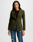 Duane Suede Dickey Jacket Cypress Jackets - Blazers Veronica Beard 