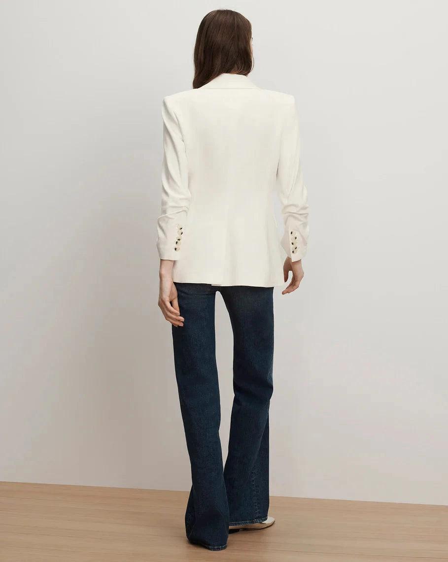 Battista Dickey Jacket Dove Jackets - Blazers Veronica Beard 