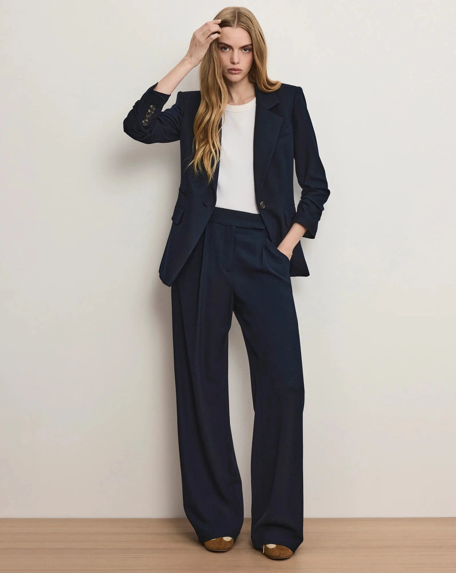 Battista Dickey Jacket Navy