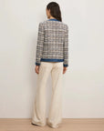 Ainslie Tweed Jacket Navy Multi Jackets - Denim Veronica Beard 