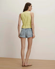 Hartwell Vest Pistachio Tops - Vests Veronica Beard 