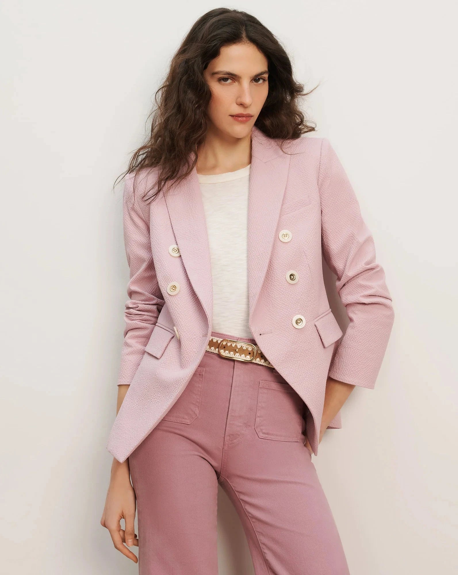 Miller Dickey Jacket Orchid Haze Jackets - Dickey Veronica Beard 